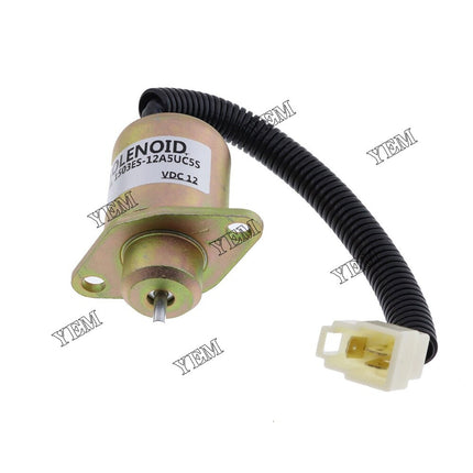 12V Stop Solenoid For Kubota D905 D1005 D1105 V1205 V1305 V1505 V1505T