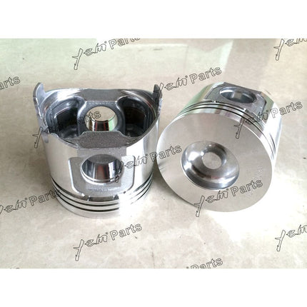 4PCS 4TN84L 4TN84E 4TN84 Piston kit ring set For Yanmar Engine excavator tractor