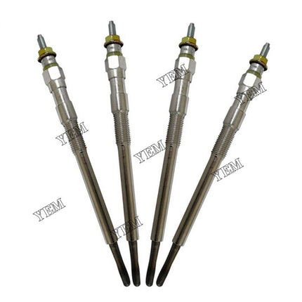 Glow Plug 7000734 For Bobcat S160 S185 S205 S570 S590 T180 T190 V2607-DI ( 4PCS)
