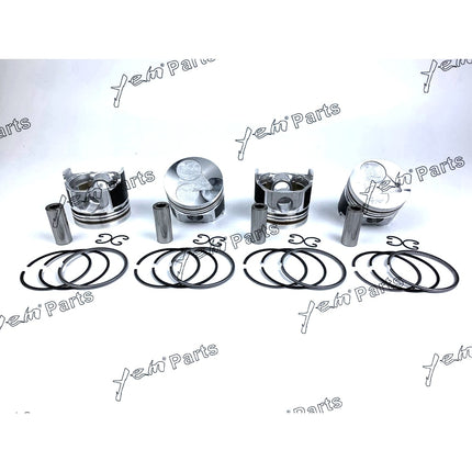 Piston + Ring Kit Set STD 78mm For Kubota V1505 / D1105 Engine Parts