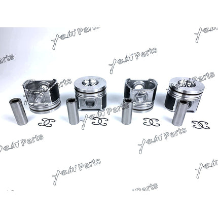 Pistons Set Oversize 87mm ( + 0.50mm) For Kubota V2403-DI 1G924-2111 Engine Parts