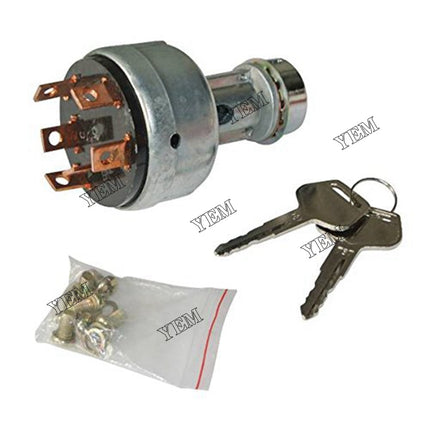 KOMATSU PC200-2/3/5 Excavator Ignition Switch With Two Keys USA