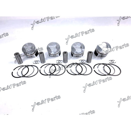 Piston + Ring Kit 87mm STD For Kubota V2203-DI Engine Parts