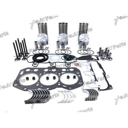 3TNV76 Overhaul Rebuild Kit For Yanmar Engine For John Deere 1435 X495 X950R Tractor
