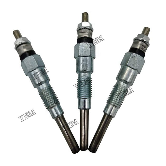 Glow Plugs For Kubota RTV1100 RTV1140 GR2100 GR2110 GF1800 GF1800E ( 3PCS )