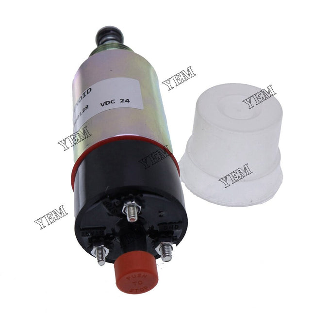 24 Volt Shut-Off Solenoid For Caterpillar CP533C CP533D TK370 TK371 155-4652