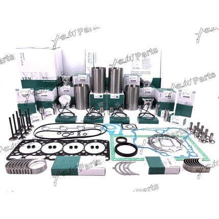 V1305 V1305-B Overhaul Rebuild Kit with Liner For Kubota Engine Full gasket