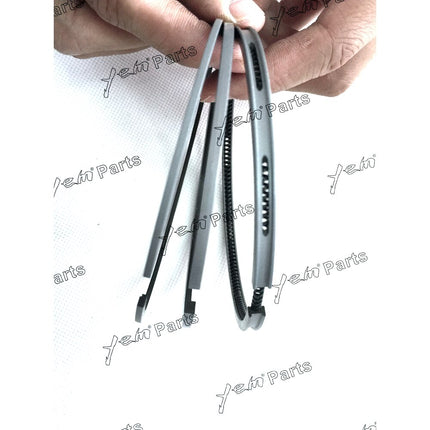 6 Sets Piston Rings For Mitsubishi S6S Engine Forklift Parts