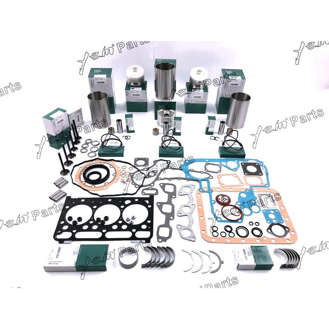Overhaul Rebuild kit For Kubota D1703E D1703 Engine L3300DT Tractor Bobcat 325C
