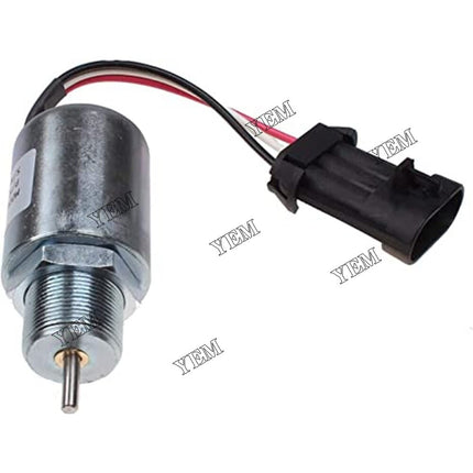 12V Fuel Shutoff Stop Solenoid 1751ES-12B2UC4 For Mitsubishi L3E L3E2 L3A L3C