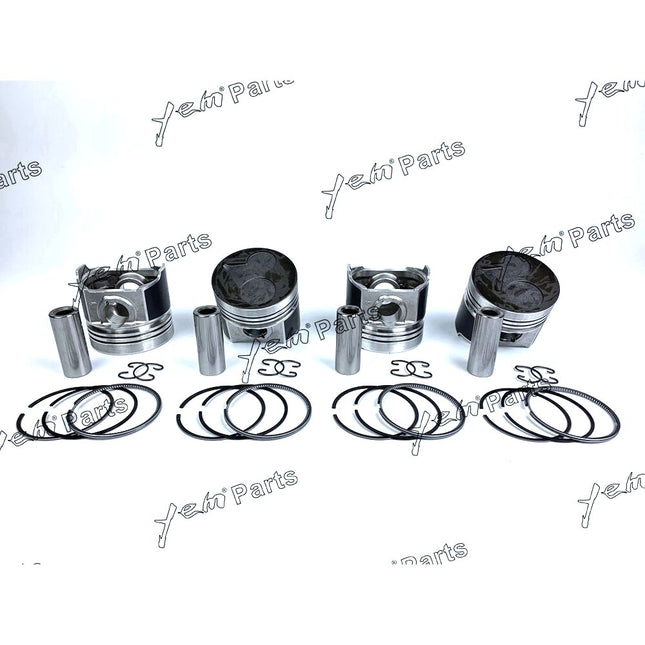 16423-21910 Piston, Pin & Ring Set For Kubota For Bobcat 87mm STD V2203 IDI D1703