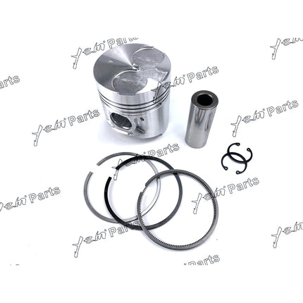 Piston + Ring Kit Set STD For SHIBAURA N844 x4 Sets Engine Parts
