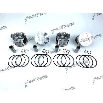 Piston + Ring Kit Set STD 78mm For Kubota V1505 / D1105 Engine Parts