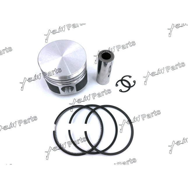 Piston + Ring Kit Set Oversize 72mm ( + 0.50mm) For Kubota D850 x3 PCS Engine Parts