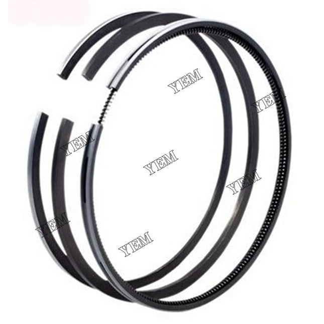 4 Sets STD Piston Ring Set Kit For Isuzu 4JG1 Engine Forklift