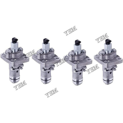 4X Fuel Injection Pump 104138-1022 8-97314895-2 For Isuzu 4LE1 4LE2 Hitachi ZX55