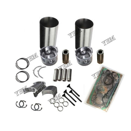 For Yanmar 2D70E 2TNV70 Overhaul Rebuild Kit Piston Ring Head Gasket Bearing Set