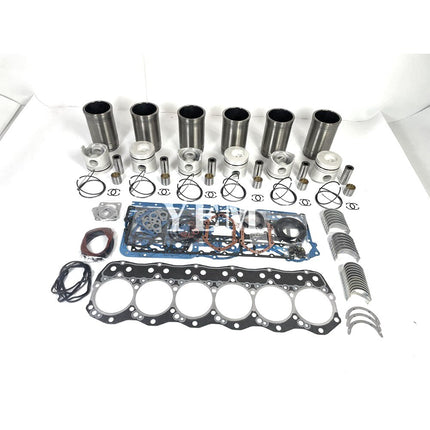 6D15(T) Engine Overhaul Rebuild Kit Fit For Mitsubishi Excavator Piston ME032870