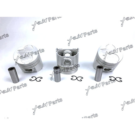 Piston Set Oversize 80mm ( + 0.50mm) For Kubota V1903 D1403 Engine Parts