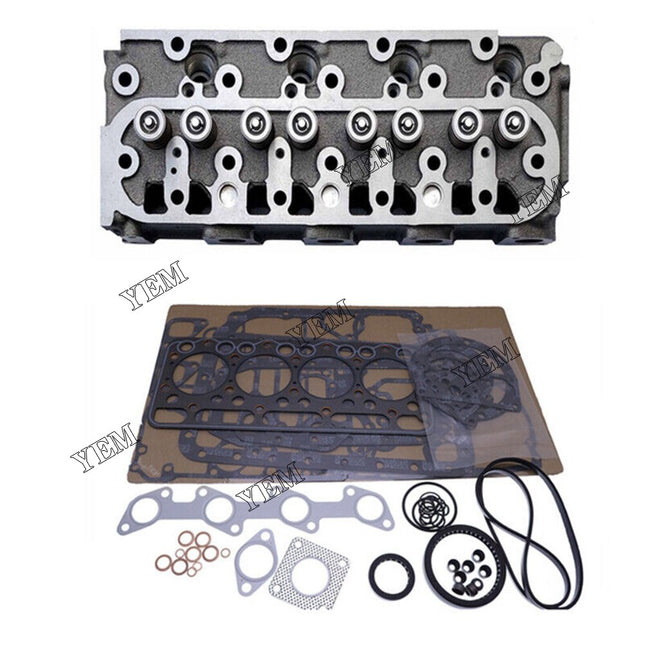 V1505 V1505-E Engine Cylinder Head & Full Engine Gasket Set For Kubota Tractor