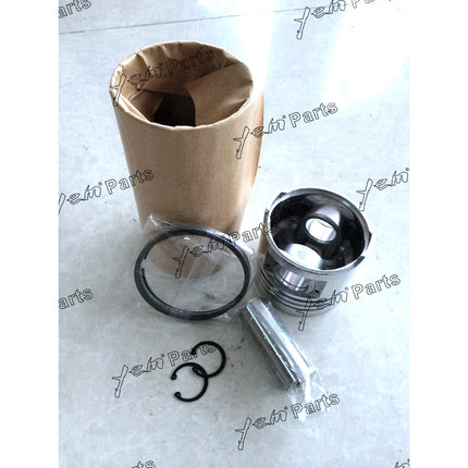 6 Sets STD Piston Set (Pin & Clip) W Rings For Mitsubishi S6S Engine Forklift