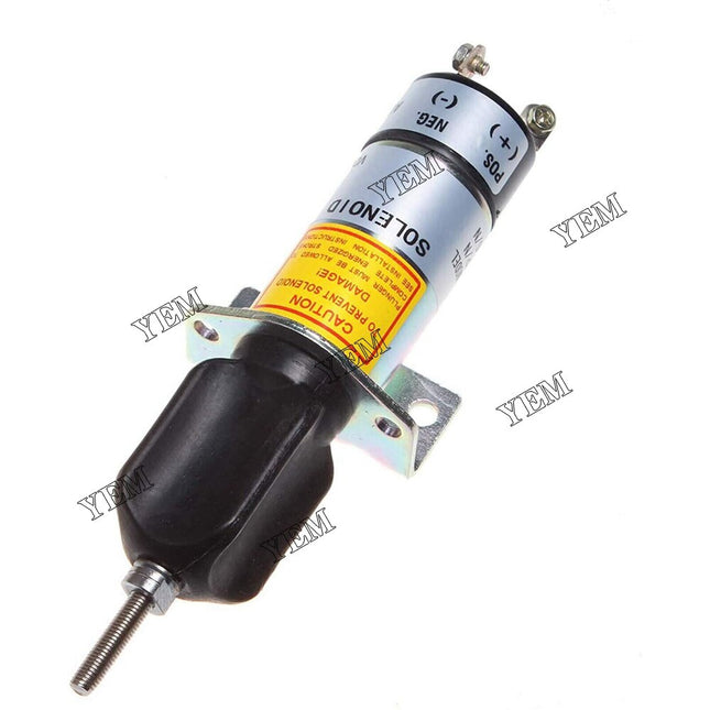 Stop Solenoid 1504-12C2U1B1S1 For Kubota DF-750 Choke Solenoid With 2 Terminals