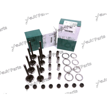 1 Set Engine Valve Guide Intake & Exhaust Valve For Mitsubishi 4D31 Engine