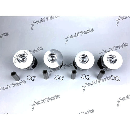 Piston Set STD 83mm For Kubota V2003 x4 PCS Engine Parts