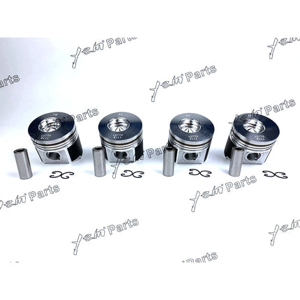 Piston Set STD 83mm For Kubota V2003 x4 PCS Engine Parts