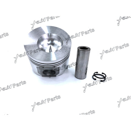 3 Sets STD Piston Set (Clip & Pin) W Rings For Yanmar 3TNE88 3D88E 3D88 Engine