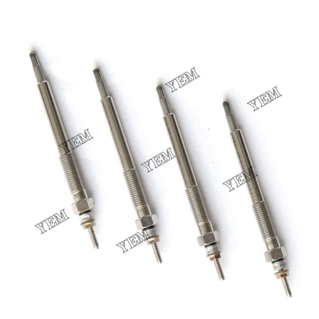 4 PCS Glow Plugs For Bobcat Loaders S160 S185 S205 S550 S570 S590 T180 T190 T550