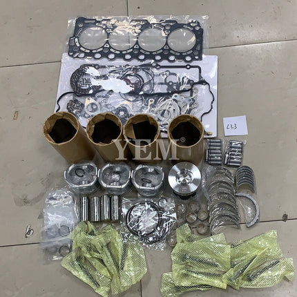 Rebuild Kit For M6040 Tractor S630 S650 For Bobcat Skid loader For Kubota V3307 Engine