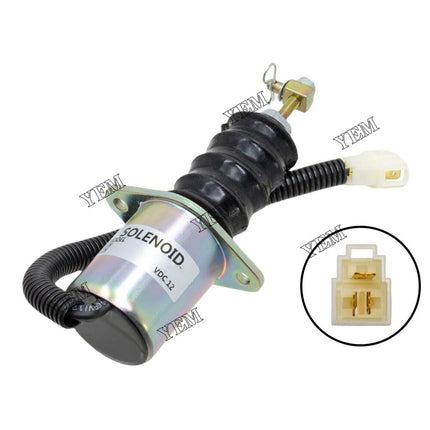Fuel Stop Solenoid AM882277 AM876416 John Deere 670 770 870 970 1070 Tractor