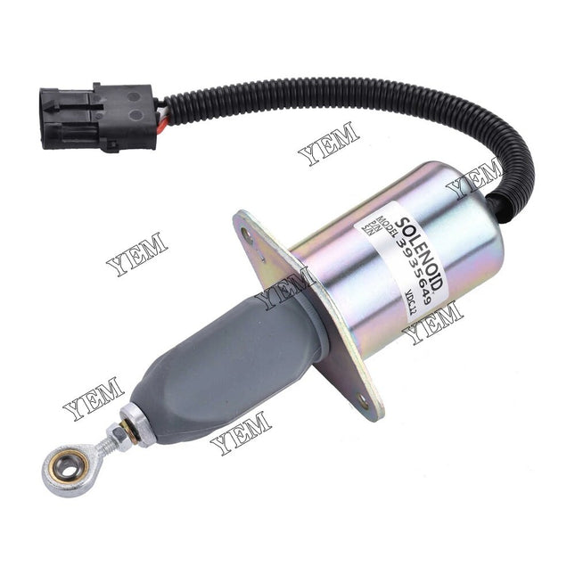 FUEL SHUT OFF SOLENOID 2-1/2 Bolt Spacing Fit For 5.9L 8.3L For Cummins