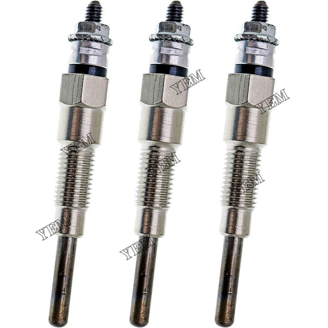 3 Pieces Glow Plug For Kubota D722 Engine