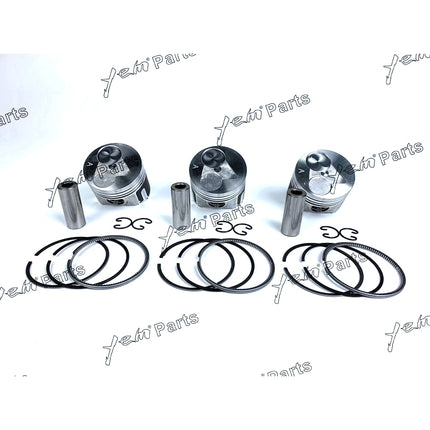 Piston + Ring Kit Set STD 67mm For Kubota D782 x3 SETS Engine Parts