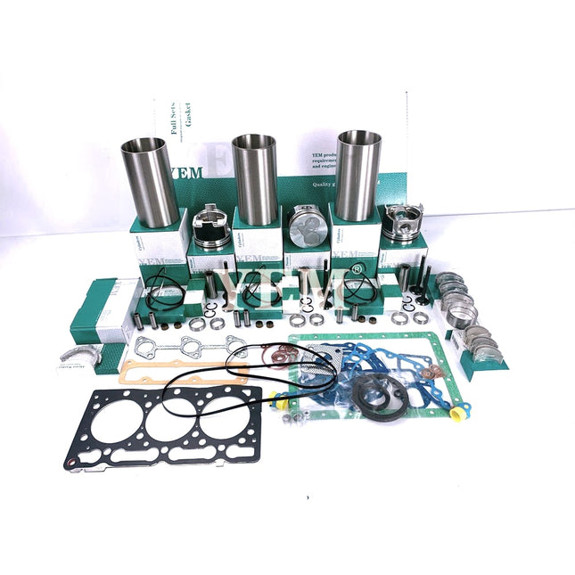 For Kubota D1105-T D1105T Engine Overhaul Rebuild Kit 1G299-12551