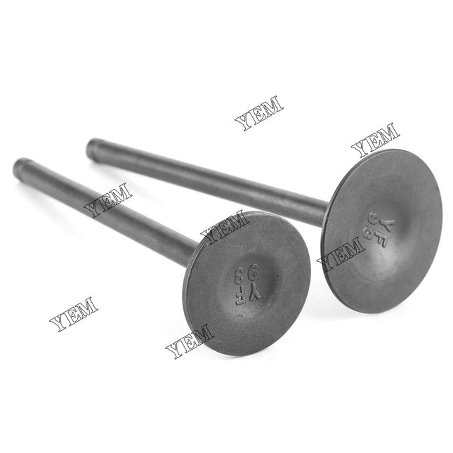 3 Pairs Engine Intake Valve & Exhaust Valve For Yanmar 3TN100 Mini Excavator