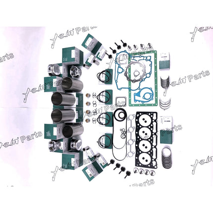 V1505 V1505D V1505T Overhaul Rebuild Kit Full Gasket Piston W/T Valve For Kubota