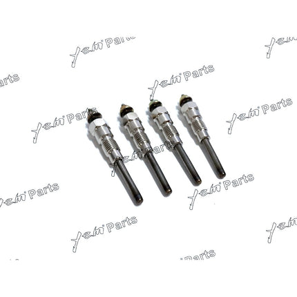 For Kubota Engine V3307 V3307-DI 4 PCS Glow Plug 1G777-65510