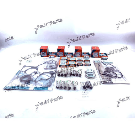 V3307 Overhaul Rebuild Kit For Kubota V3307T M6040 Tractor For Bobcat S630 T650 S65