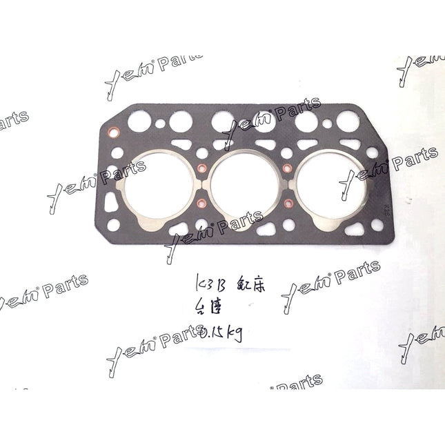 Head Gasket For Mitsubishi K3B MT1401 MT1401D D1550 D1550F Case IH 235