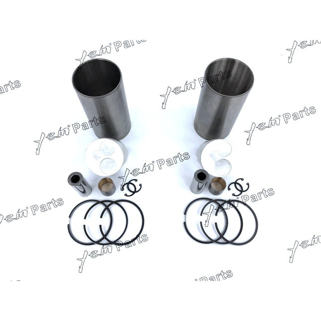 Liner Piston Kit Set STD For Kubota Z482 (Liner x 2 + Piston x 2 + Ring x 2) Engine Parts