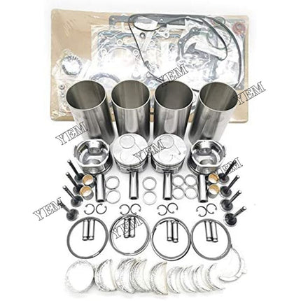 S4D106-1FH Engine Overhaul Rebuild Kit For Komatsu Backhoe Loader WB140-2