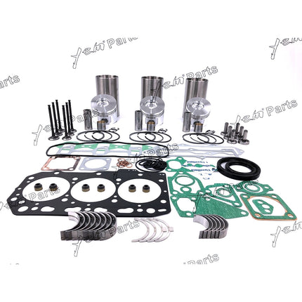 For Hitachi ZX30U-2 ZX35U-2 ZX27U-3 ZX29U-3 3TNV88 Engine Overhaul Rebuild Kit