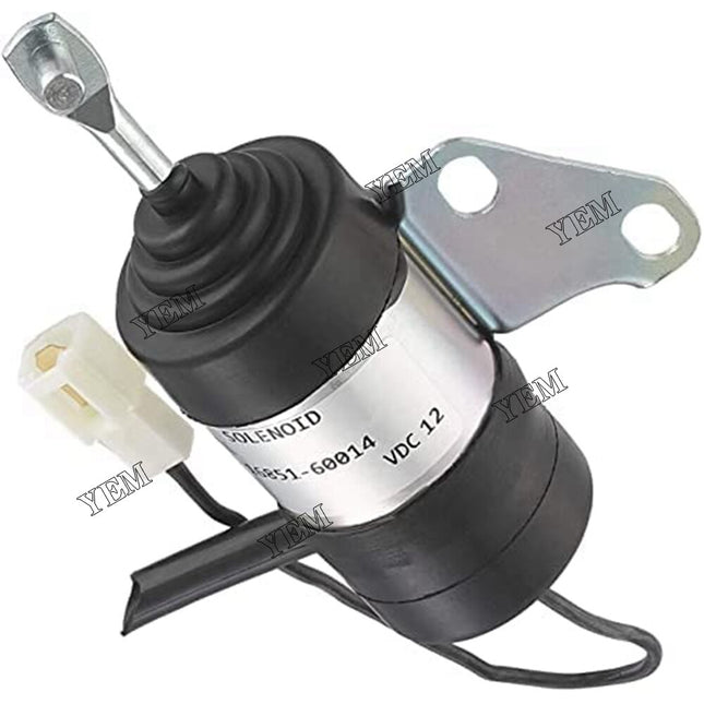 Fuel Shut Off Solenoid 16851-60014 052600-4531 16851-60015 For Kubota BX2360