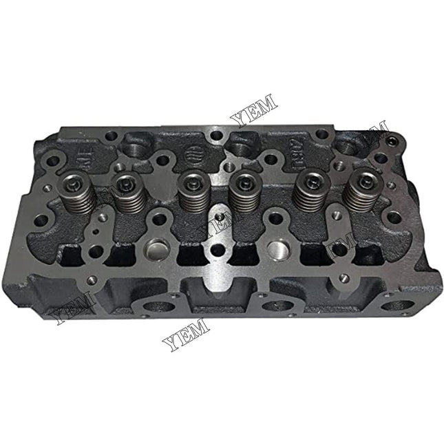 Complete Cylinder Head W Set Valves For Kubota D902 Engine RTV900 ZD323 1 PC