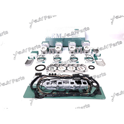 For Isuzu 4JB1 Engine Rebuild Kit non-turbo For Mustang For Bobcat 843 853 1213 960 2060