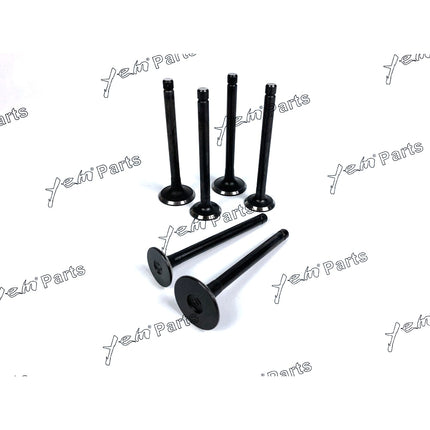 1 Set Intake Valve & Exhaust Valve & Valve Oil Seal For Komatsu Yanmar 3D84-1