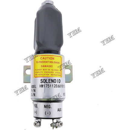 1700-2530 1751-12E6U1B1S1A Stop Solenoid Valve For Woodward Shutdown Engine